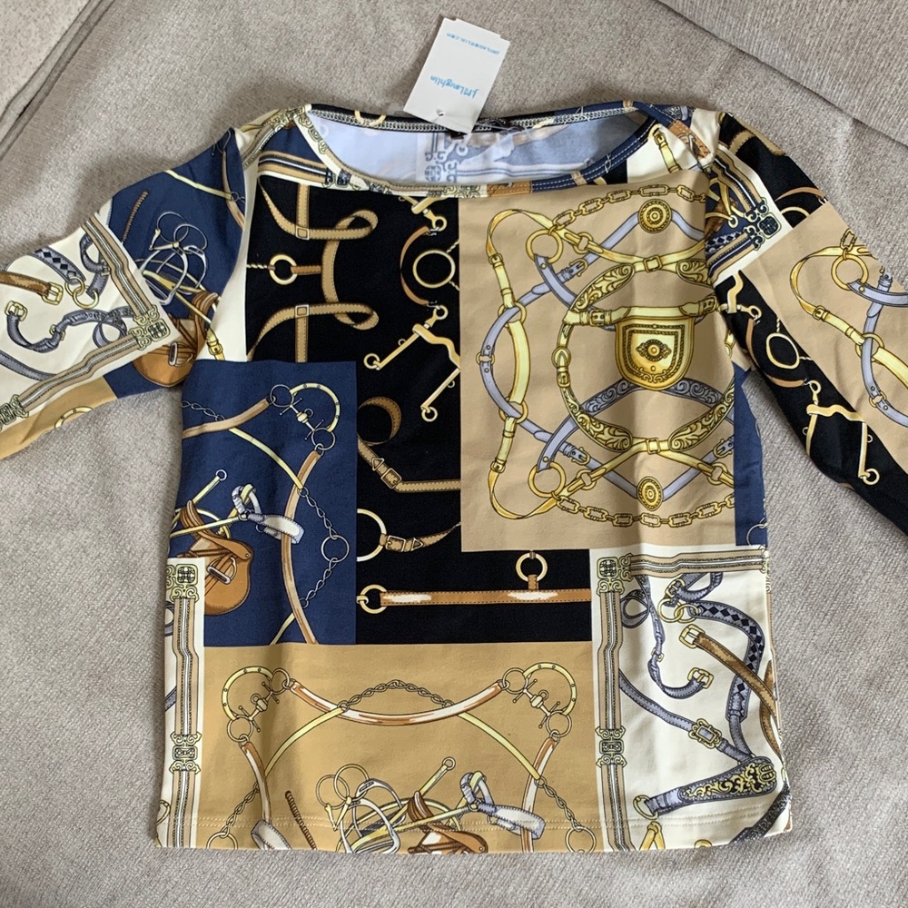 J. McLaughlin Little Girl 3/4 Sleeve Tee